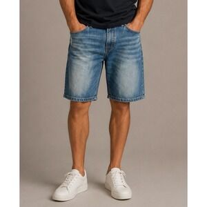 Evolution In Design Mens Blue Distressed Denim‎ Shorts Size 34 Relaxed Fit Jorts
